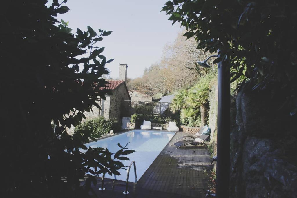 Casa De Afora Casa Con Piscina Y Jacuzzi Privados Guest House Santiago de Compostela Luaran gambar